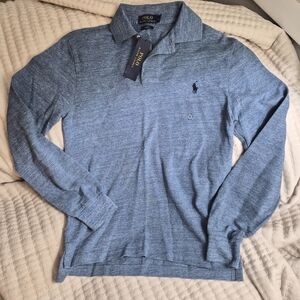 Polo by Ralph Lauren Blue Men's Shirt